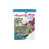 Creative Haven Around the World Color by Number Coloring Book