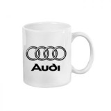 Cana alba personalizata Auto Audi, INOVATIX&reg;. 330ml