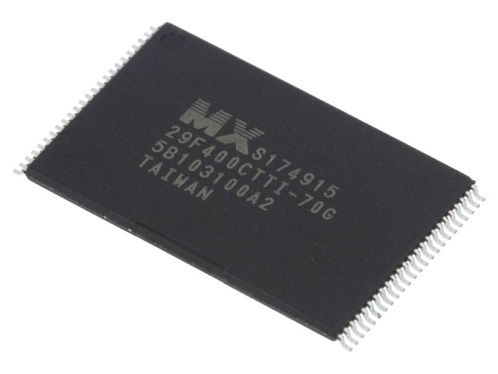 Memorie FLASH 4MB, 70ns, TSOP48