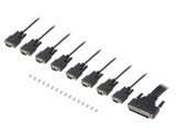 Cablu Conexiune 1m D-Sub 62pin la D-Sub 9pin x8