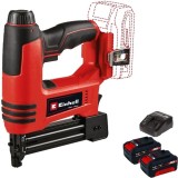 Einhell TE-CN 18 Li PXC + Twinpack + 4514095 - Capsator 5.7 mm + Set 2 acumulatori si incarcator Li-Ion 18 V 4 Ah