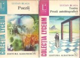 Cumpara ieftin Lucian Blaga - Poezii, Teatru, Proza Autobiografica (2 Volume) Editie Colectie Albatros 1980