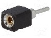 Conector 1 pini, seria {{Serie conector}}, pas pini 2.54mm, CONNFLY - DS1002-01-1*1V13
