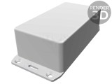Carcasă universală ABS neagră 65x120x40mm