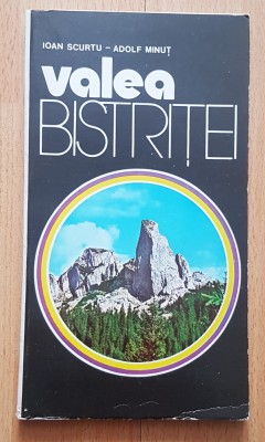 Valea Bistritei de Ioan Scurtu + harta foto
