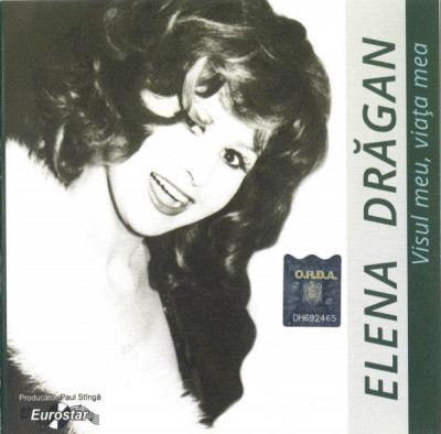CD Elena Drăgan &amp;lrm;&amp;ndash; Visul Meu, Viața Mea, original foto