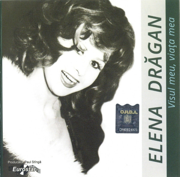 CD Elena Drăgan &lrm;&ndash; Visul Meu, Viața Mea, original