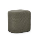Cumpara ieftin Taburet MDF textil verde Darya 43.5x37x42 cm