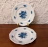 2 FARFURII DIN PORTELAN FIN- MARCAJ ROSENTHAL SELB- GERMANY- MARIA COBALT ROSE D20CM