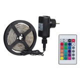 Banda Autocolanta LED Color WRGBcu Telecomanda 3m, AZ, Oem
