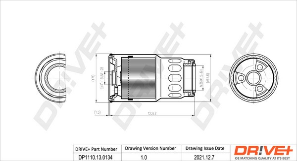 Dr!ve+ DP1110.13.0134 filtru combustibil