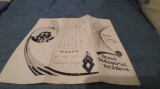 INVITATIE ABSOLVIRE LICEUL INDUSTRIAL 2 DEVA PROMOTIA 1983--19784 CLASA 12C