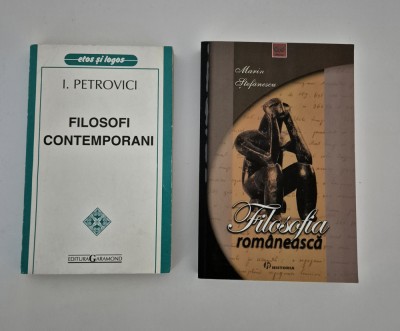 I Petrovici Filosofi contemporani / Marin Stefanescu Filosofia romaneasca foto