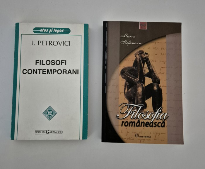 I Petrovici Filosofi contemporani / Marin Stefanescu Filosofia romaneasca