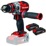 Einhell TE-CD 18 Li PXC + Twinpack CB - Masina de gaurit si insurubat 60 Nm + Set 2 acumulatori Li-Ion 18 V 2.5 Ah