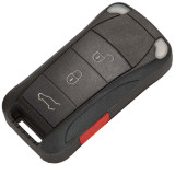 Cumpara ieftin Cheie Auto Completa Techstar&reg; pentru Porsche Cayenne 2003-2011, 3 + 1 butoane, Negru