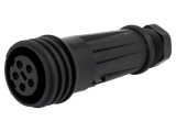 Mufă Circulară Mamă 5 Pin Filet Exterior PX0921/05/S