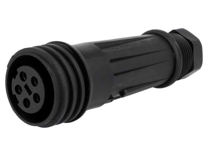 Conector circular mamă 5 pini IP68