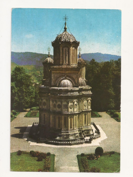 RF2 -Carte Postala- manastirea Curtea de Arges, necirculata
