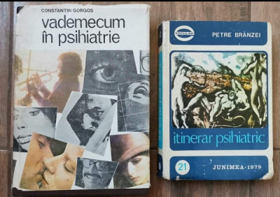 Lot 2 carti volume Vademecum &amp;icirc;n psihiatrie și Itinerar psihiatric foto