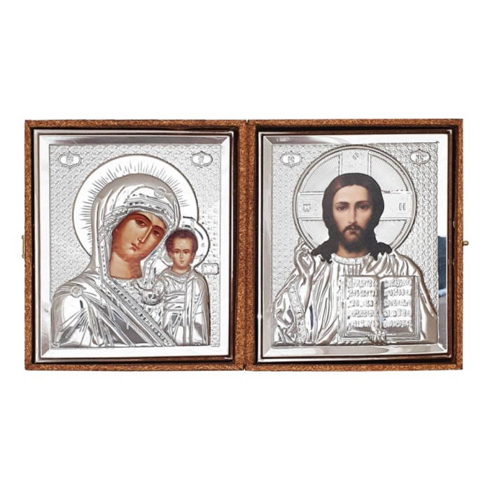 Icoana Diptic metal