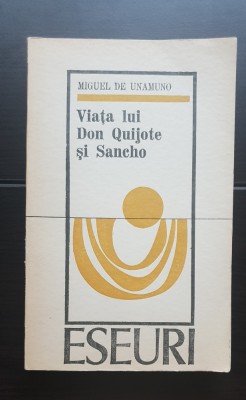 Viața lui Don Quijote și Sancho - Miguel de Unamuno foto