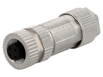 Mufă M12 4 PIN mamă IP67 CANopen foto