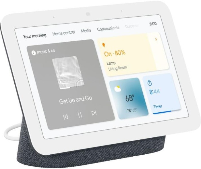 BOXE portabile Google - Nest Hub 2 Gen, Charcoal &quot;GA01892 &quot; (timbru verde 0.8 lei)