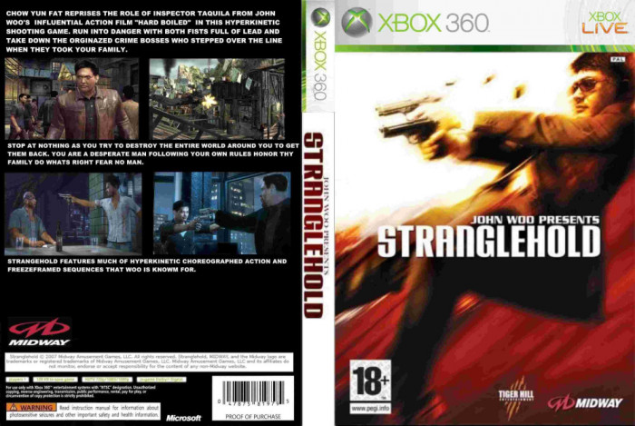 Joc XBOX 360 STRANGLEHOLD de colectie Xbox One