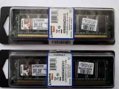 Dual Channel kit 1GB (2x 512) DDR1 KINGSTON foto