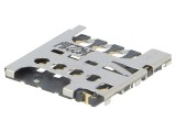 Conector Micro SIM Push-Pull SMT 6 Pini