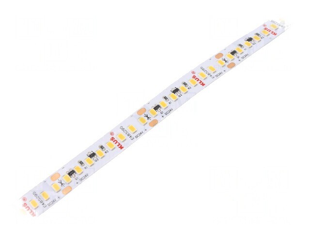 Bandă LED alb cald 24V 10mm IP64 14,4W/m