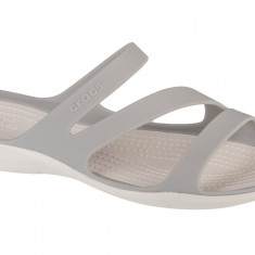Papuci flip-flop Crocs W Swiftwater Sandals 203998-1FT gri