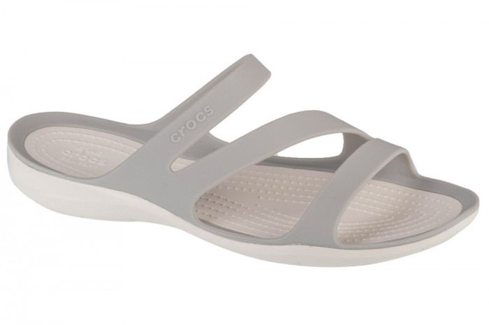 Papuci flip-flop Crocs W Swiftwater Sandals 203998-1FT gri