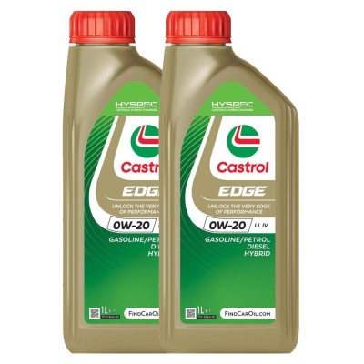 Pachet 2 litri Ulei Castrol Edge LL IV 0W20 foto