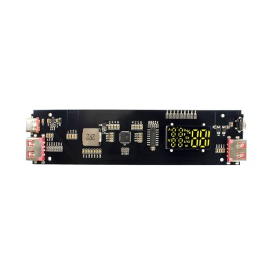 Modul Power Bank cu Display USB C PD/QC USB-A, Voltmetru, Ampermetru foto