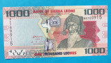 1000 Leones 2010 - Siera Leone Bancnota SUPERBA - UNC