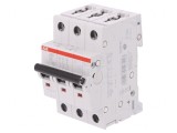 &Icirc;ntrerupător Supracurent 2A 3P 6kA 230/400V