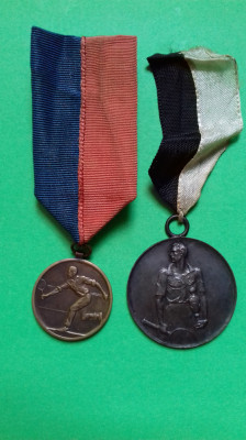 Targu Mures Marosvasarhely Medalie Tenis 1931 / 1935 Lot 2 foto