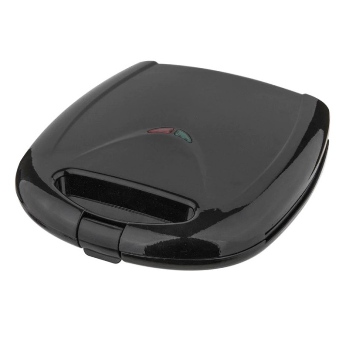 Sandwich Maker Rosberg, 750 W, placi detasabile, Negru