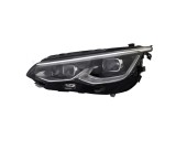 Far VW GOLF VIII, 11.2019-, partea stanga, TYC, lense; cu LED daytime running light; LED; electrical; silver rim; fara unitate control LED; cu motor;