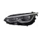 Far VW GOLF VIII, 11.2019-, partea stanga, TYC, lense; cu LED daytime running light; LED; electrical; silver rim; fara unitate control LED; cu motor;