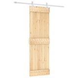 Cumpara ieftin Usa glisanta cu set de feronerie 70x210 cm, lemn masiv de pin