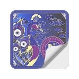 Cumpara ieftin Abtibild sticker pentru protectia averii cu paun 2025