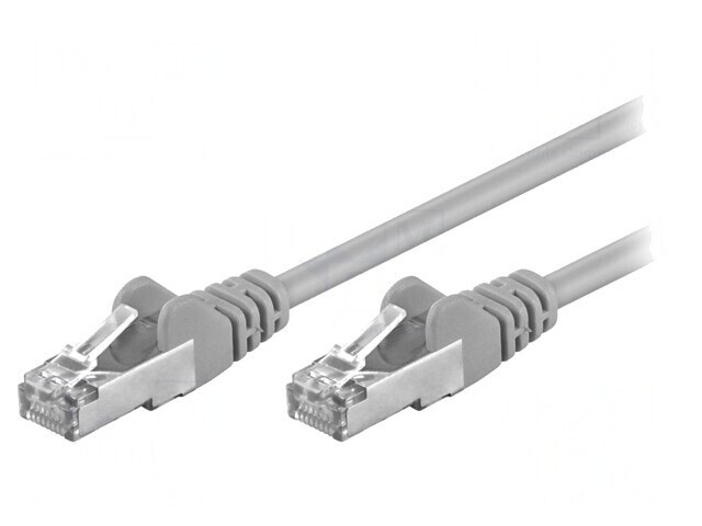 Patch Cord Ethernet F/UTP Cat5e Gri 5m