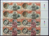 NIUE-ARTIZANAT.-serie 4 VIN BLOC DE 4 SERII-MNH**-NIU 027A