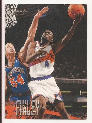 Cartonas baschet NBA Fleer 1996-1997 - nr 86 Michael Finley - Phoenix Suns foto