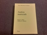 ROGER A HORN/CHARLES R.JOHNSON ANALIZA MATRICIALA