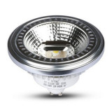 Spot led gu10 ar111 12w 3000k alb cald, Oem