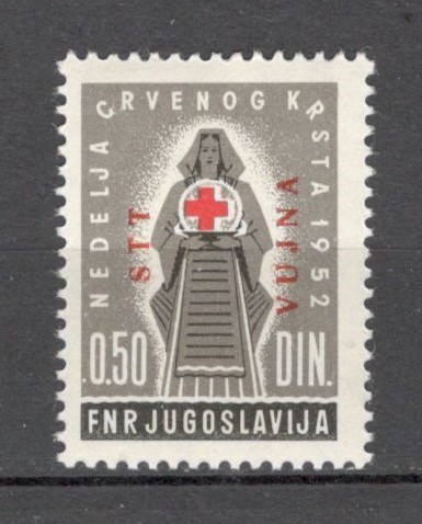 Triest B.1952 Marci de binefacere:Crucea Rosie-supr. ST.361